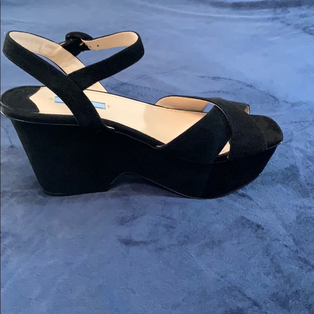 NWT Suede Prada Sandals